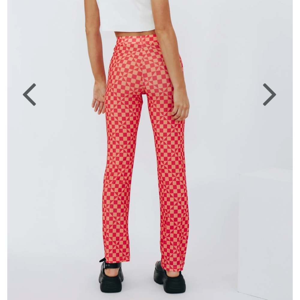 NWT verge girl checkered pants